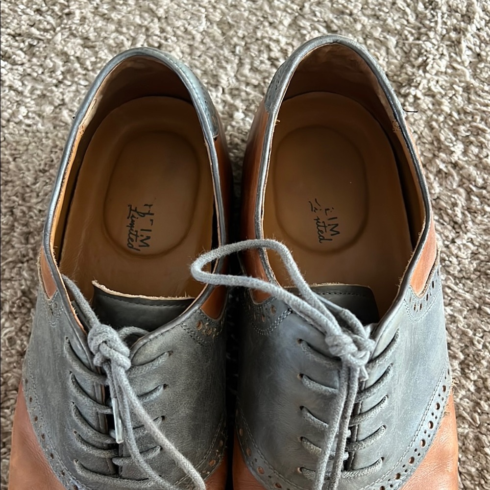 Florsheim limited Two-Tone Leather Oxford Shoes - Picture 7 of 7